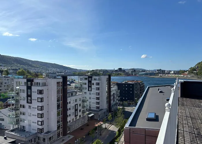 68 M2, 2 Soverom Og Sovealkove, Takterasse Apartamento Bergen